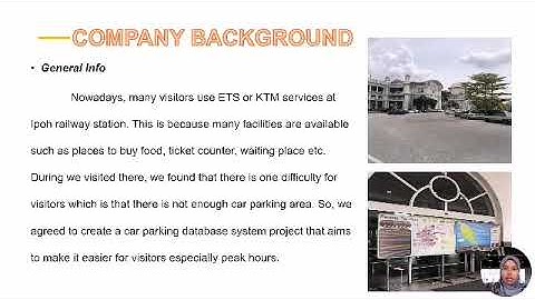 Part 1: Ipoh KTM Car Parking Management System - Final Project ICT450