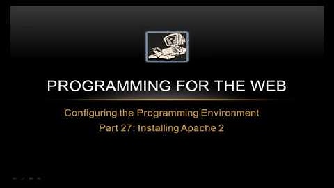 How to Install Apache2 on a RaspberryPi - Programming for the Web