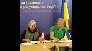 CNSC signs MOU with the State Nuclear Regulatory Inspectorate of Ukraine