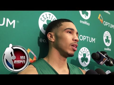 Tests on Celtics rookie Jayson Tatum’s knee came back negative | NBA on ESPN