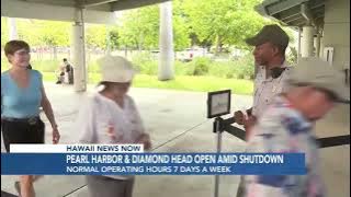 2 historic sites on Oahu to stay open during government shutdown