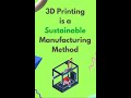 Is 3d printing sustainable or just a sham