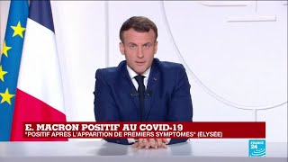 Emmanuel Macron positif au Covid-19 : 