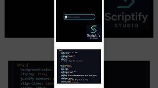🔍 Animated Expanding Search Bar 🔥 (HTML CSS JS) #coding #shorts #ytshorts #htmlcssjavascript