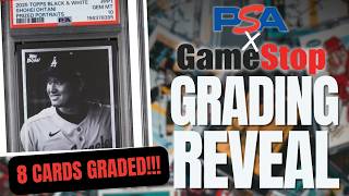 PSA REVEAL!! 😳 8 Card PSA x GameStop Grading Results