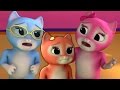 Три маленьких котят | потешки | Детские песни | Rhyme For babies | Kids Music | Three Little Kittens