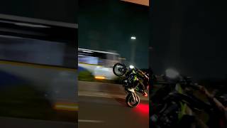 Z900 🥰wheelie #telugubiker #telugumotovloger Resimi