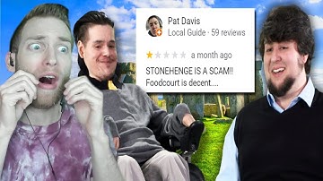 THE WORST PLACES ON EARTH!! Reacting to "Reading Unhinged Reviews on Google Maps" - JonTron