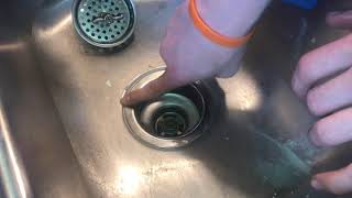 TIPS on using plumbers putty to seal kitchen sink basket screenshot 3