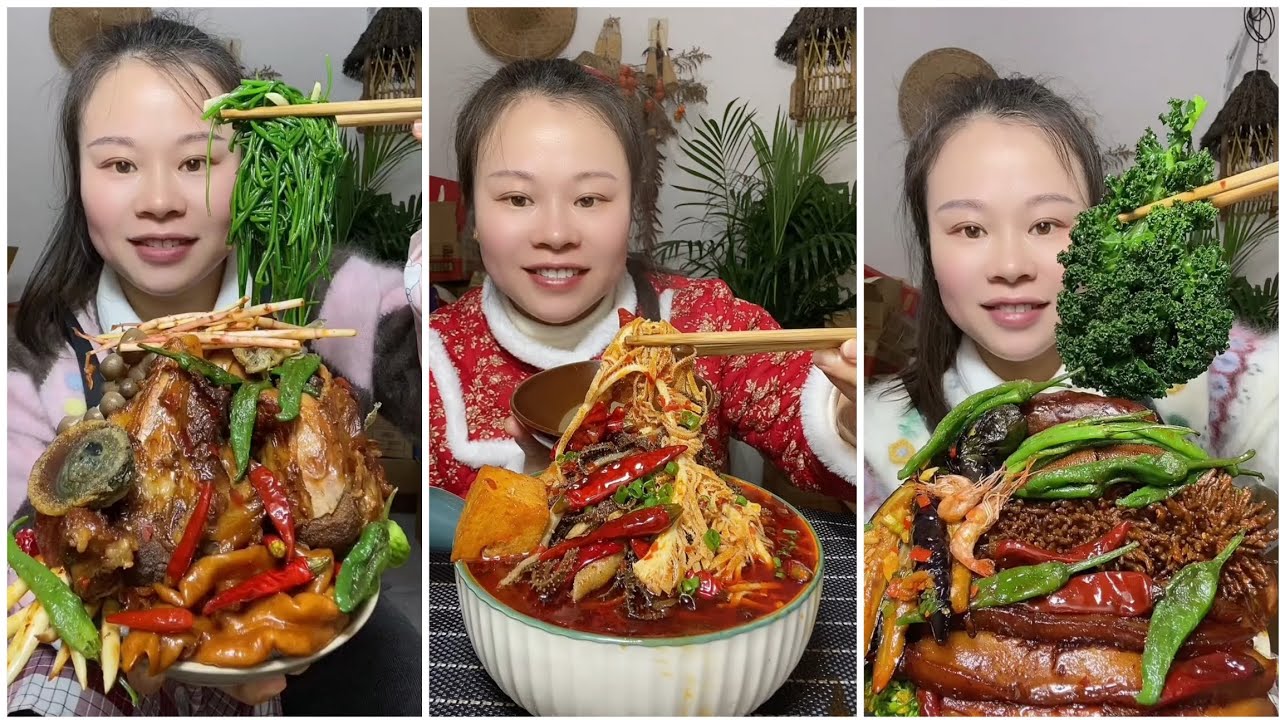 Mukbanng #18 Eat PORK BELLY, Chicken 🍗🍗, Meat 🍖🍖 {,Seav Ly |..#belly #mukbang #food   