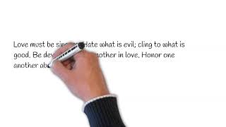 10 bible verses about LOVE in under 2 minutes screenshot 4