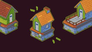 Using Pixel Art to Make Custom Textures for Townscaper