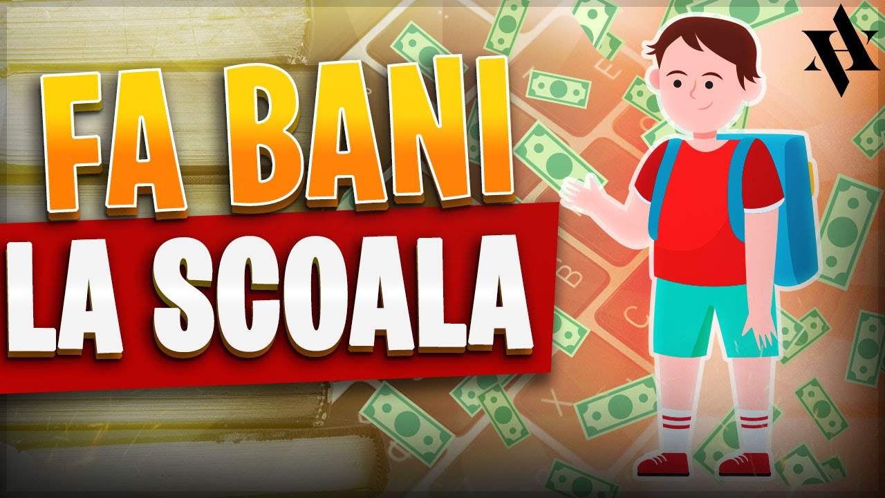 CUM SA FACI BANI CA ADOLESCENT Educatie financiara YouTube