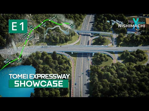 Nishimachi Xplain: E1 Tomei Expressway Showcase [4K] - YouTube