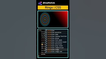 Rings | HTML CSS  Animation