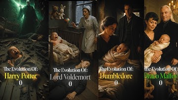 Harry Potter: Evolution of Every Iconic Hero & Villain ⚡| Dumbledore, Voldemort, Harry, Snape & More