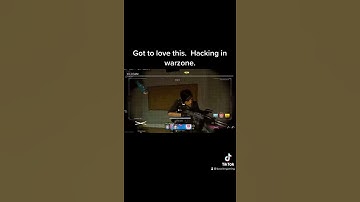 #PSG Hacking in warzone. got to love it.