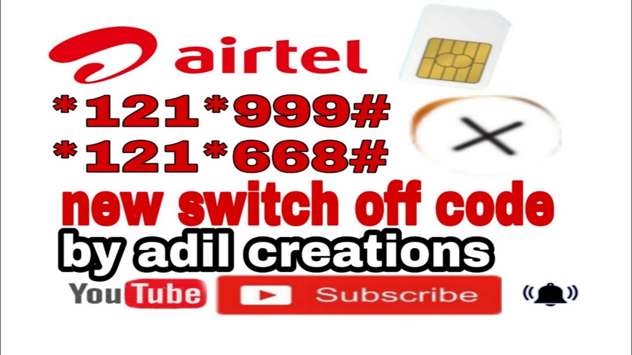 airtel switch of code or divert for postpaid sim by adilcreations