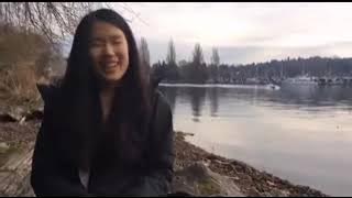 Asian girl's feet sole with worn smelly converse