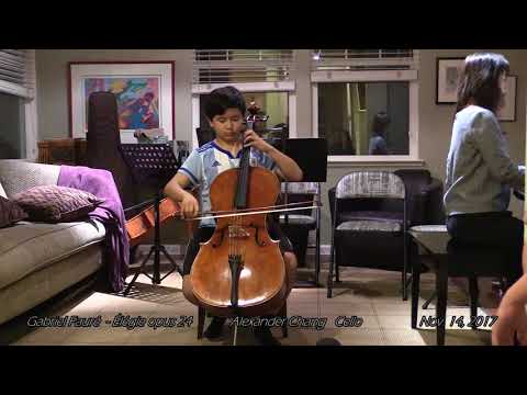 Gabriel Fauré - Élégie opus 24 - Alexander Chang - Cello
