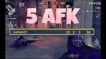 Critical Ops - 5 afk in ranked games