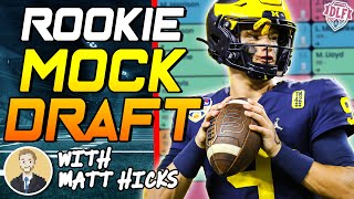 4-Round 2024 Superflex Rookie Mock Draft (ELITE Rookie Class)