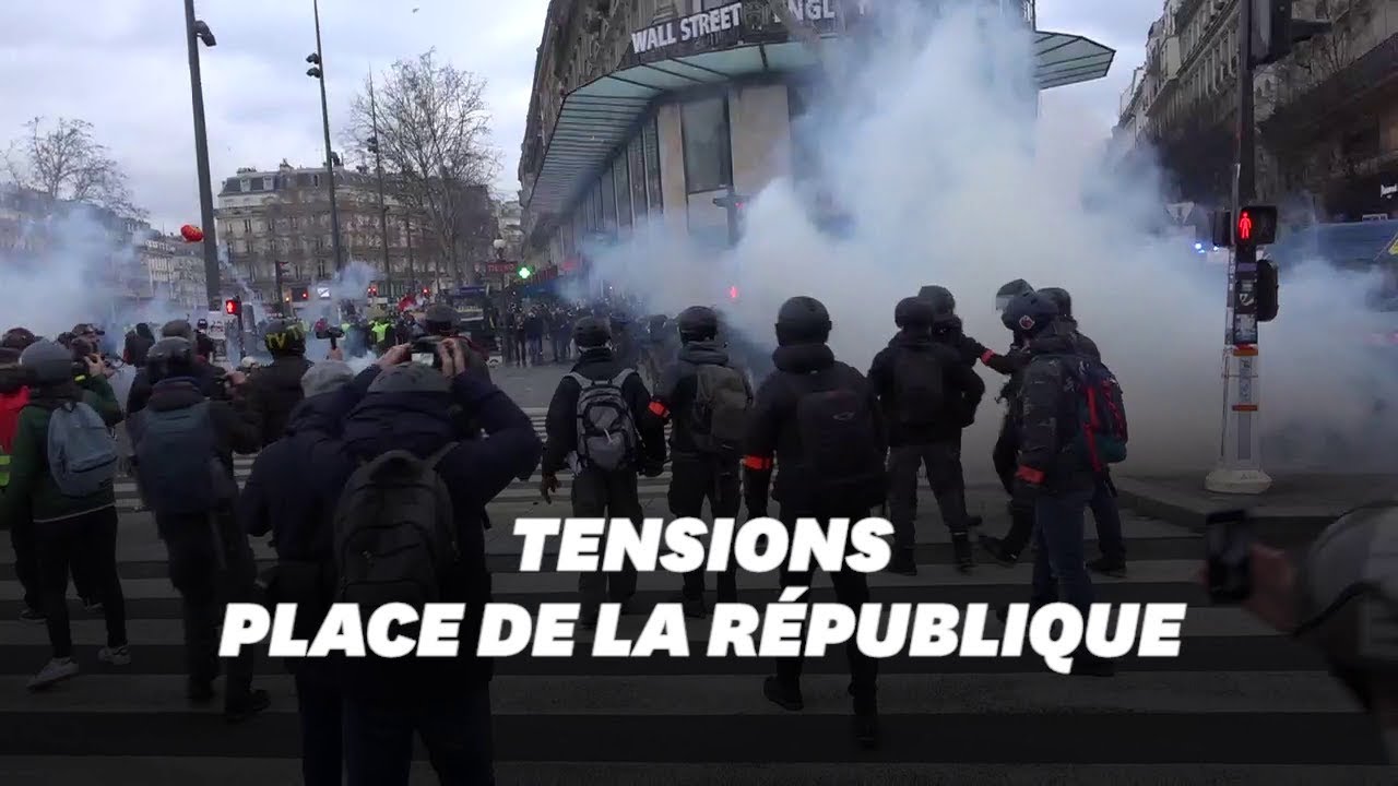 Lacte Xii Des Gilets Jaunes Se Termine Par Des Tensions à Paris