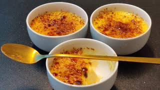 How to make crème brûlée/ crème brûlée recipe