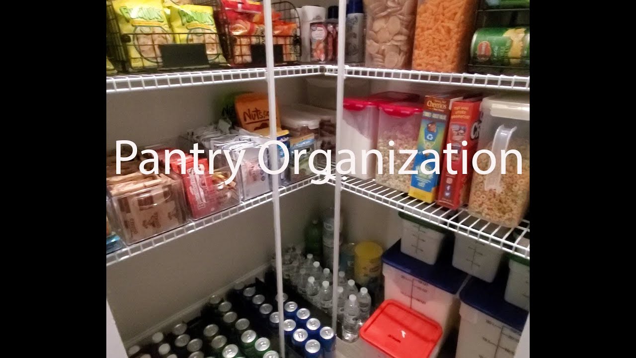 Organizing Pantry YouTube