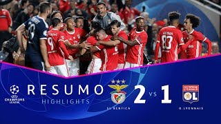 HIGHLIGHTS: SL Benfica 2-1 Lyon