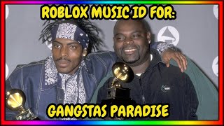 GANGSTAS PARADISE MUSIC CODES/IDs  (OCTOBER 2023)  WORKING ROBLOX ID