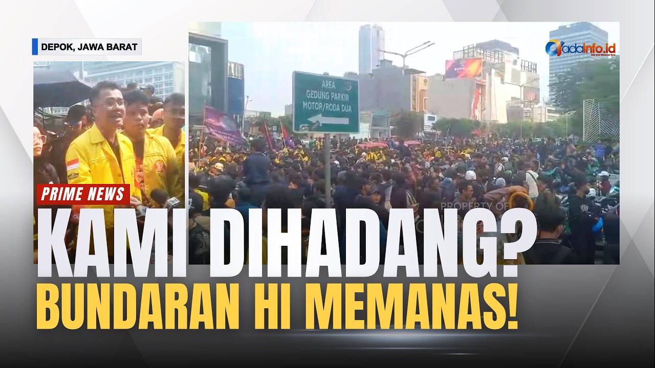 Merasa Dihadang Jelang Aksi, BEM UI Protes Dugaan Penghadangan Mahasiswa di Bundaran HI