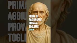 Sottrai per conoscere te stesso (Seneca)