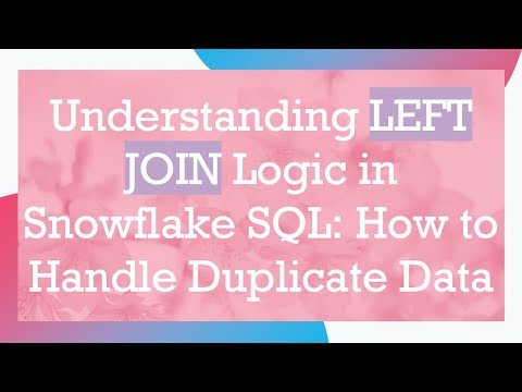 Understanding LEFT JOIN