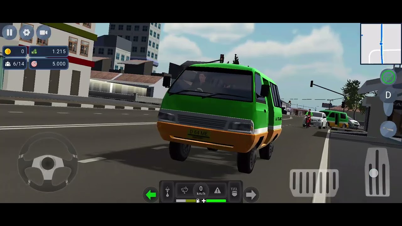 Lanjut lagi main angkot D game rute ke 2 guys