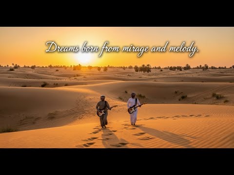Mirage Dreams Tuareg Desert Guitar Saharan Blues Across The Golden Horizon