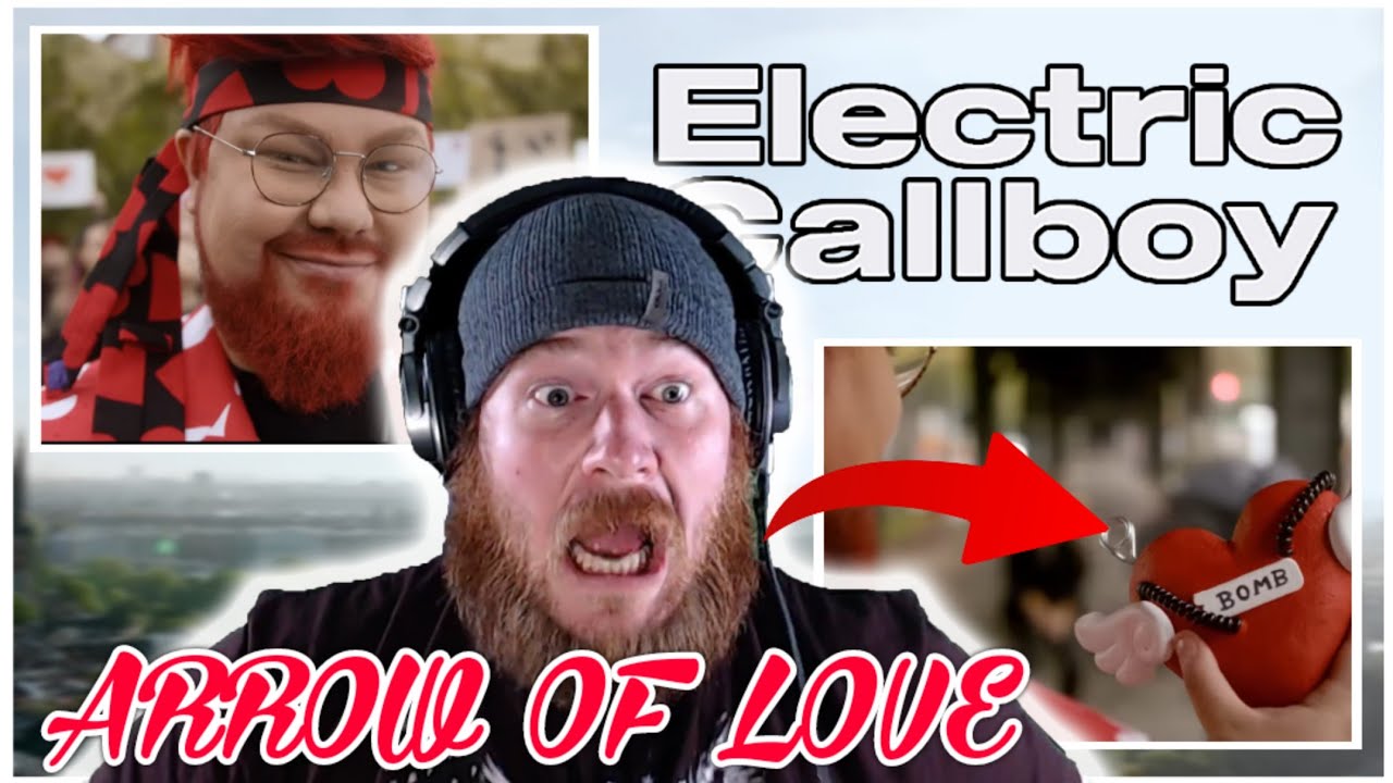 Electric Callboy ARROW OF LOVE starring Kalle AMERICAN REACTION