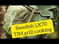030 Solo Overnight, Swedish Army LK70 rucksack, more TJM Grill cooking.