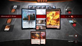 Magic Duels Chandra vs Captain Baral