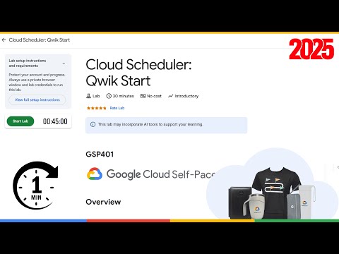 Cloud Scheduler: Qwik Start | GSP401