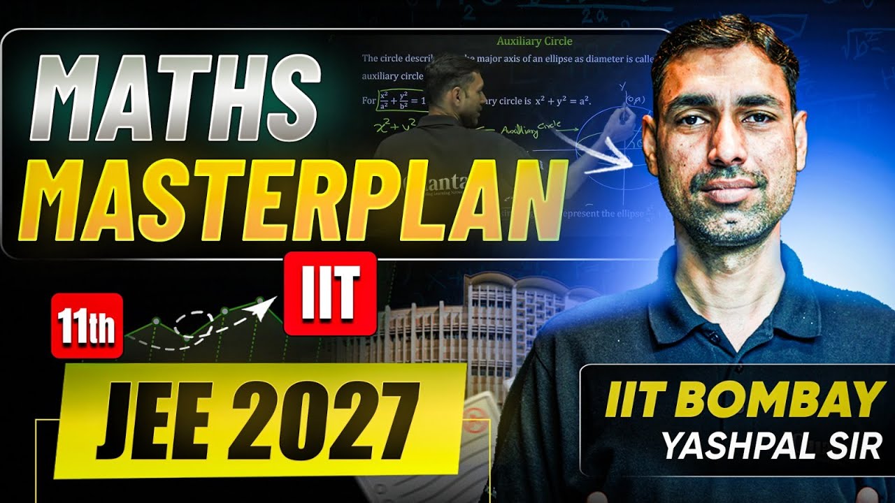 How to Start Class 11 MATHS preparation ? JEE 2027 | Best Strategy ...