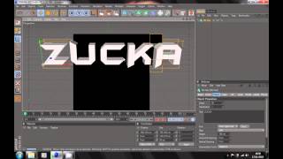 Cinema 4D how to make 3D text render settings and how to fix black screen