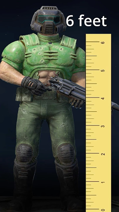 How big are the Demons in Doom Eternal?