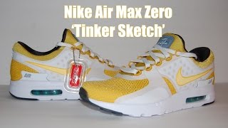 Nike Air Max Zero White Yellow Tinker Hatfield | SneakerFiles