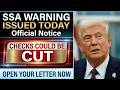 SSA WARNING: Your Social Security Check Could Be CUT IN HALF — Open That Letter!
