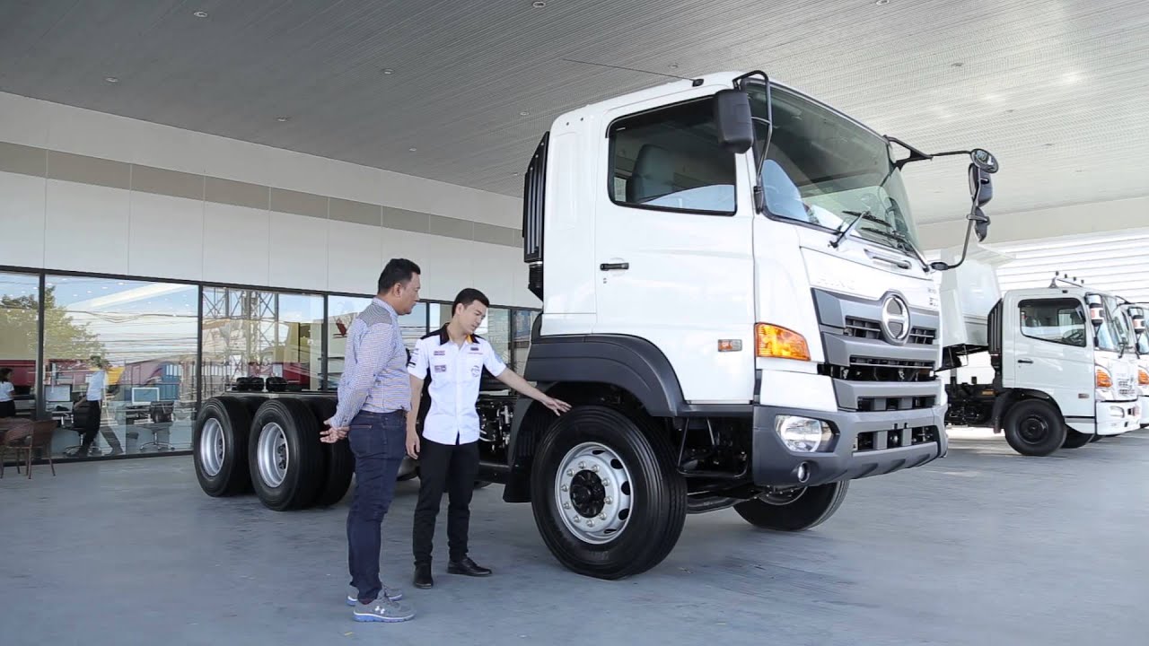 HINO VICTOR 500 Introduce delivery truck to customers