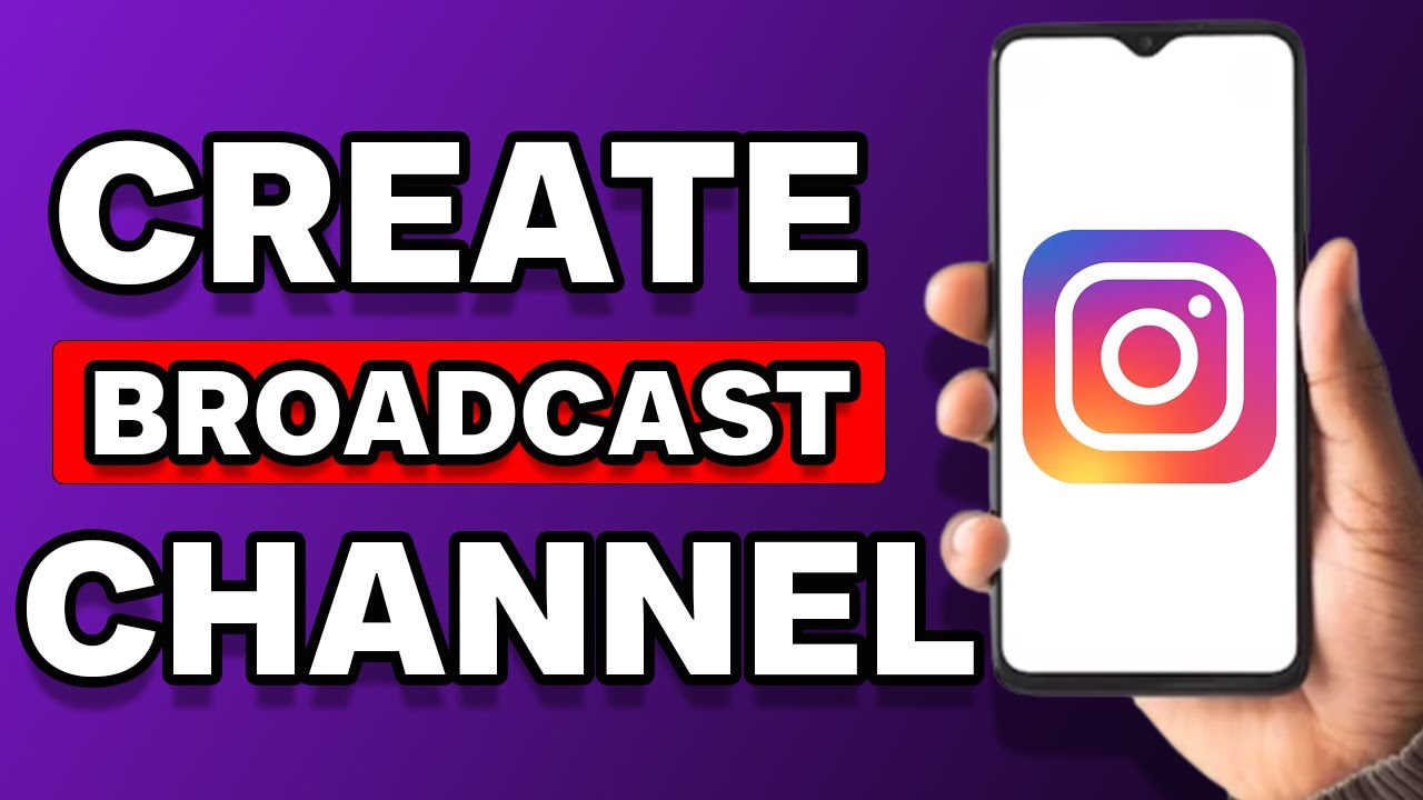 How To Create Broadcast Channel On Instagram (Updated) - YouTube