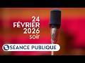 Séance publique du mardi 24 février, soir