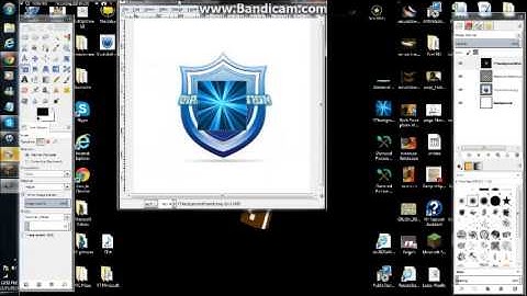 How to make your own Youtube/Business Icon (Gimp)