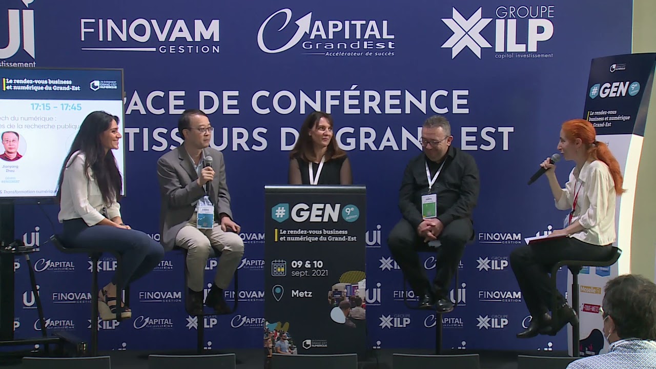 Table Ronde • Startup Deeptech du numérique, trois belles histoires issues de la recherche publique